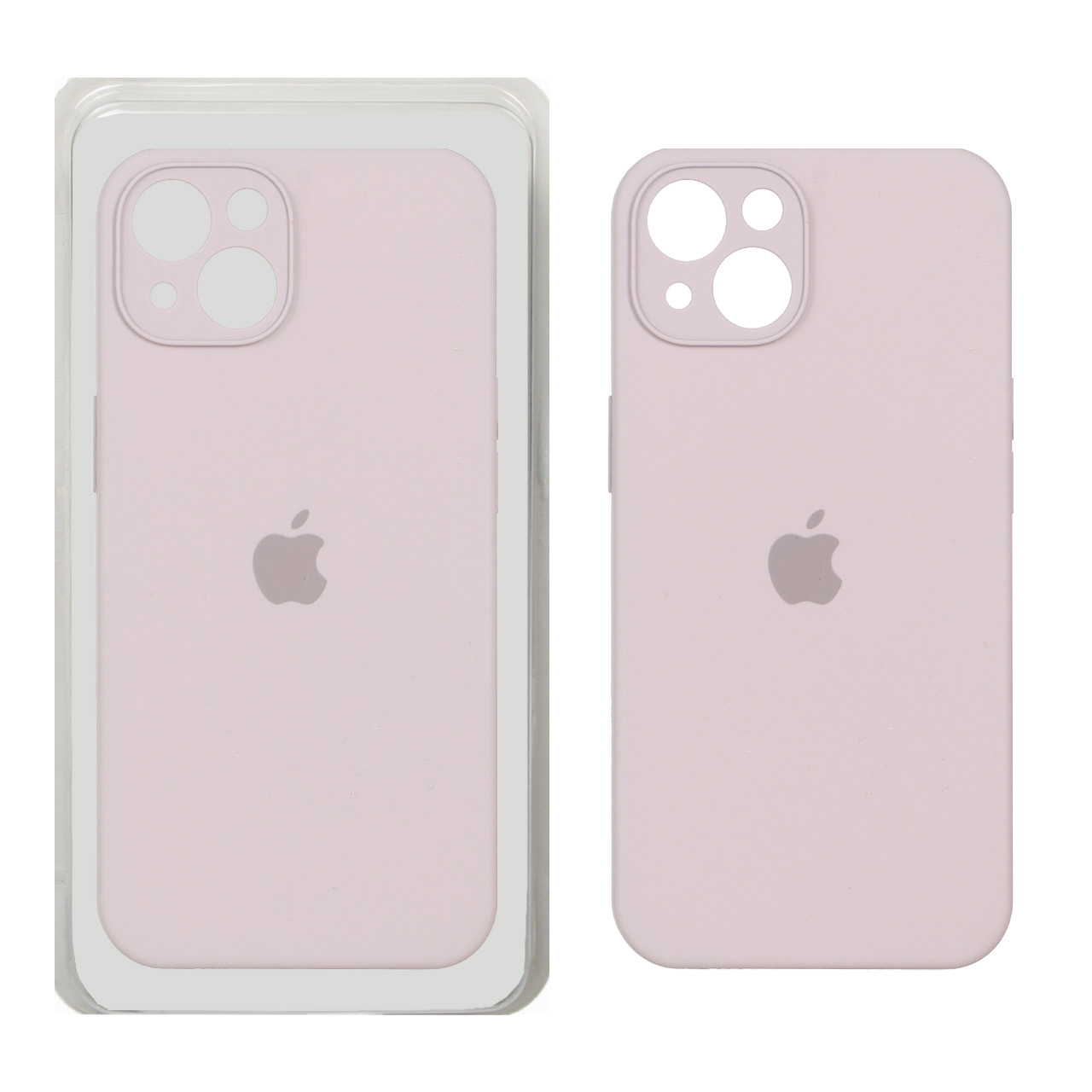 قاب سیلیکونی پاک کنی اورجینال ++A مدل Apple iPhone 13 / iPhone 14 - کالباسی (پک دار)