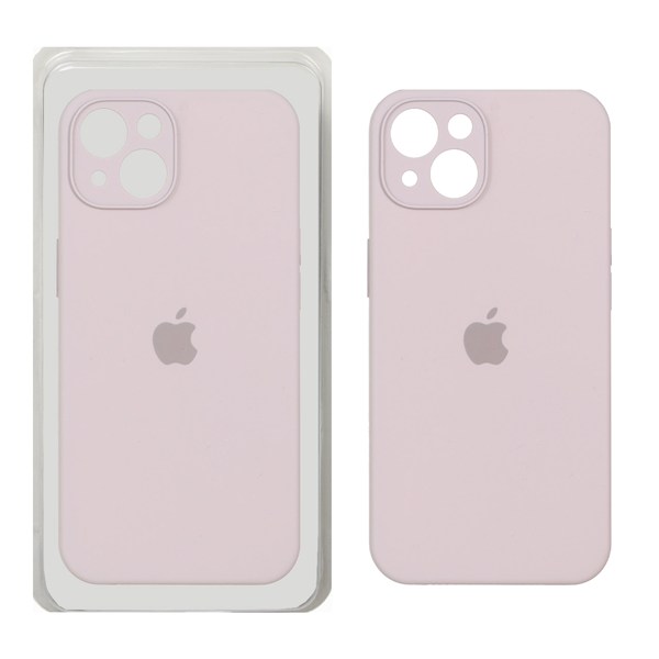 قاب سیلیکونی پاک کنی اورجینال ++A مدل Apple iPhone 13 / iPhone 14 - کالباسی (پک دار)