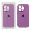 قاب سیلیکونی پاک کنی اورجینال ++A مدل Apple iPhone 14 Pro - ارغوانی (پک دار)