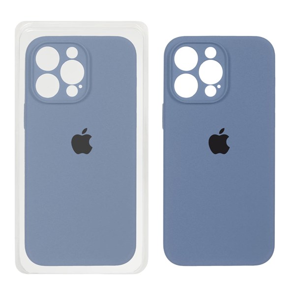 قاب سیلیکونی پاک کنی اورجینال ++A مدل Apple iPhone 14 Pro Max - فیلی (پک دار)