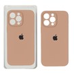 قاب سیلیکونی پاک کنی اورجینال ++A مدل Apple iPhone 14 Pro Max - صحرایی (پک دار)