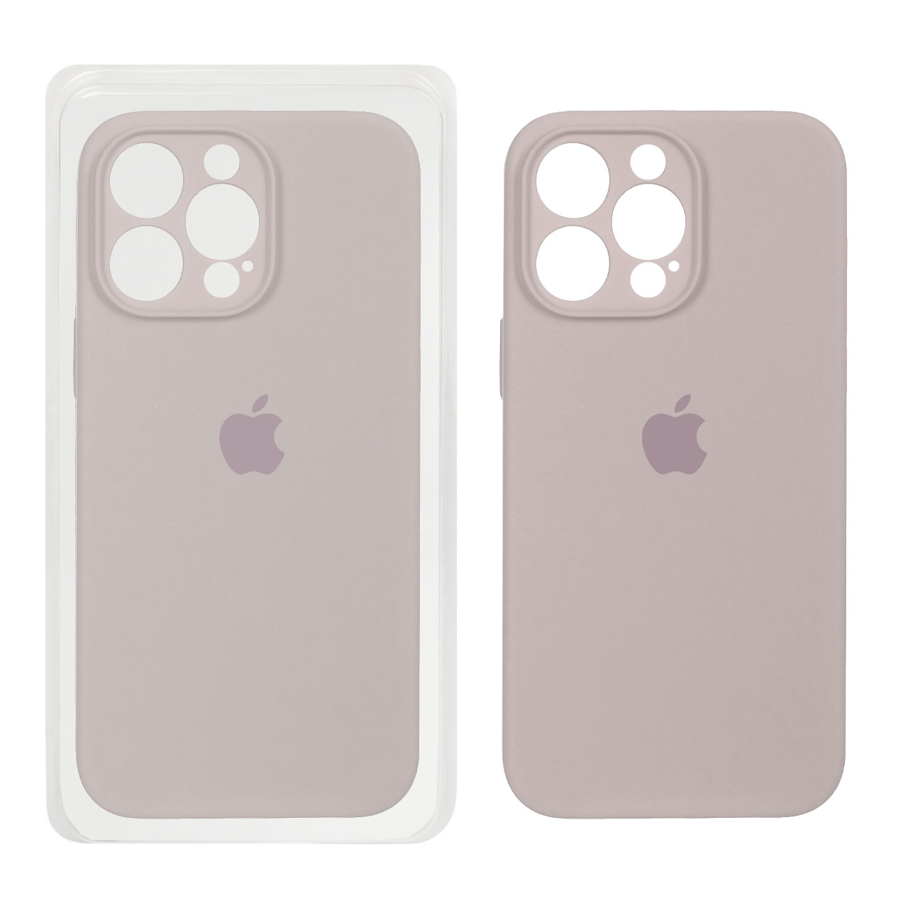 قاب سیلیکونی پاک کنی اورجینال ++A مدل Apple iPhone 14 Pro Max - کالباسی (پک دار)