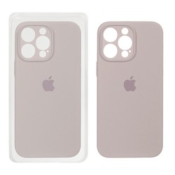قاب سیلیکونی پاک کنی اورجینال ++A مدل Apple iPhone 14 Pro Max - کالباسی (پک دار)