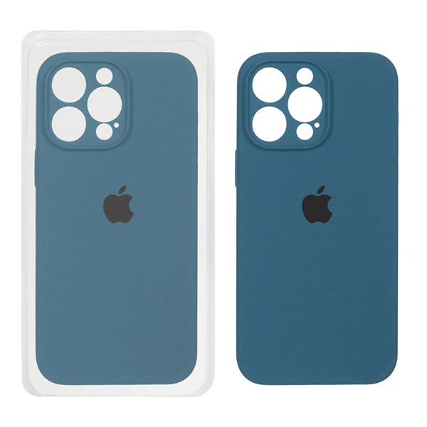 قاب سیلیکونی پاک کنی اورجینال ++A مدل Apple iPhone 14 Pro Max - سبز کله غازی (پک دار)