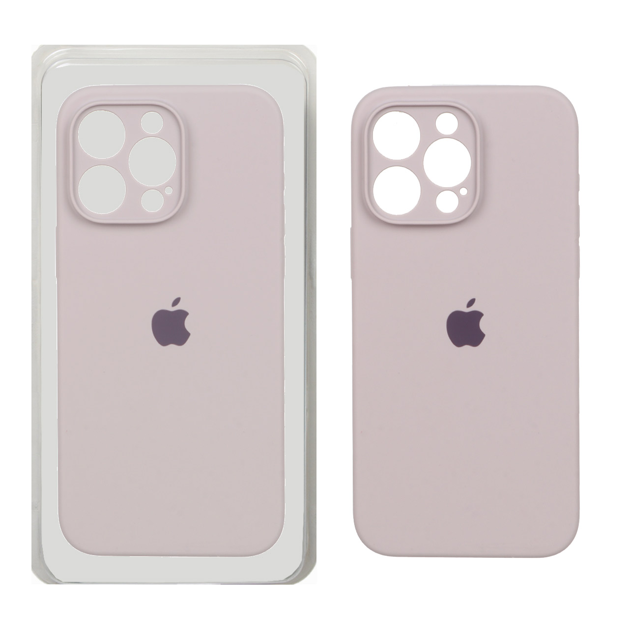 قاب سیلیکونی پاک کنی اورجینال ++A مدل Apple iPhone 15 Pro Max - کالباسی (پک دار)