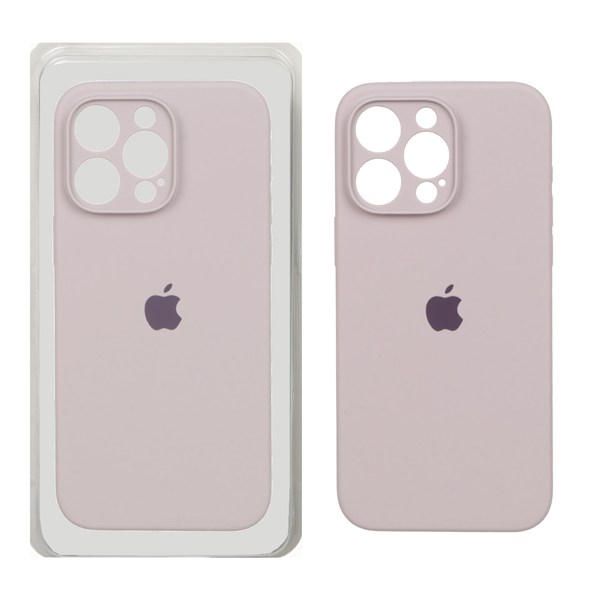 قاب سیلیکونی پاک کنی اورجینال ++A مدل Apple iPhone 15 Pro Max - کالباسی (پک دار)