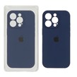 قاب سیلیکونی پاک کنی اورجینال ++A مدل Apple iPhone 16 Pro - سرمه ای (پک دار)