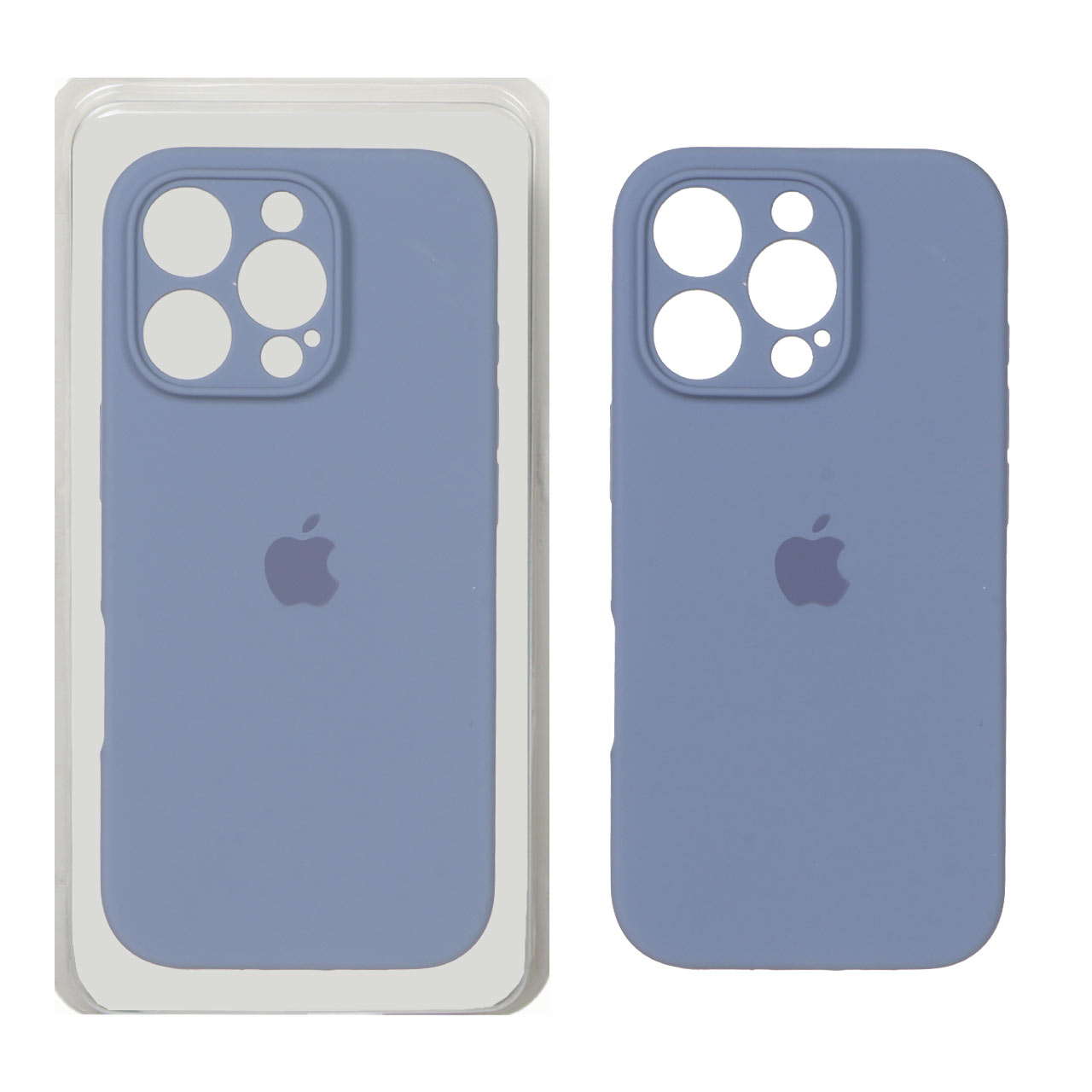 قاب سیلیکونی پاک کنی اورجینال ++A مدل Apple iPhone 16 Pro - فیلی (پک دار)