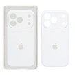 قاب سیلیکونی پاک کنی اورجینال ++A مدل Apple iPhone 17 Pro - سفید (پک دار)