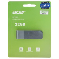 فلش مموری Acer مدل UP200 USB2.0 ظرفیت 32GB - خاکستری (گارانتی متین)