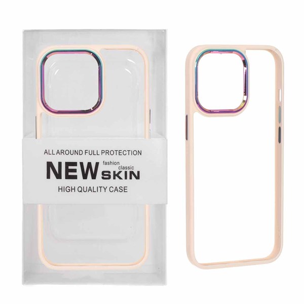 قاب اورجینال Apple iPhone 13 Pro - New Skin - گلبهی (پک دار) - MPS