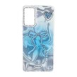 قاب Silver Cloud پاپیون نگین دار Samsung Galaxy S20 FE - آبی