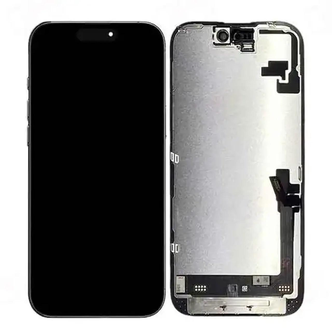 LCD Apple iPhone 16 NF - SVC Black (DU)