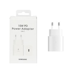 شارژر دیواری فست و PD تک پورت Samsung مدل T1510 15W - سفید - SMO