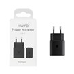 شارژر دیواری فست و PD تک پورت Samsung مدل T1510 15W - مشکی - SMO