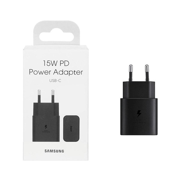 شارژر دیواری فست و PD تک پورت Samsung مدل T1510 15W - مشکی - SMO