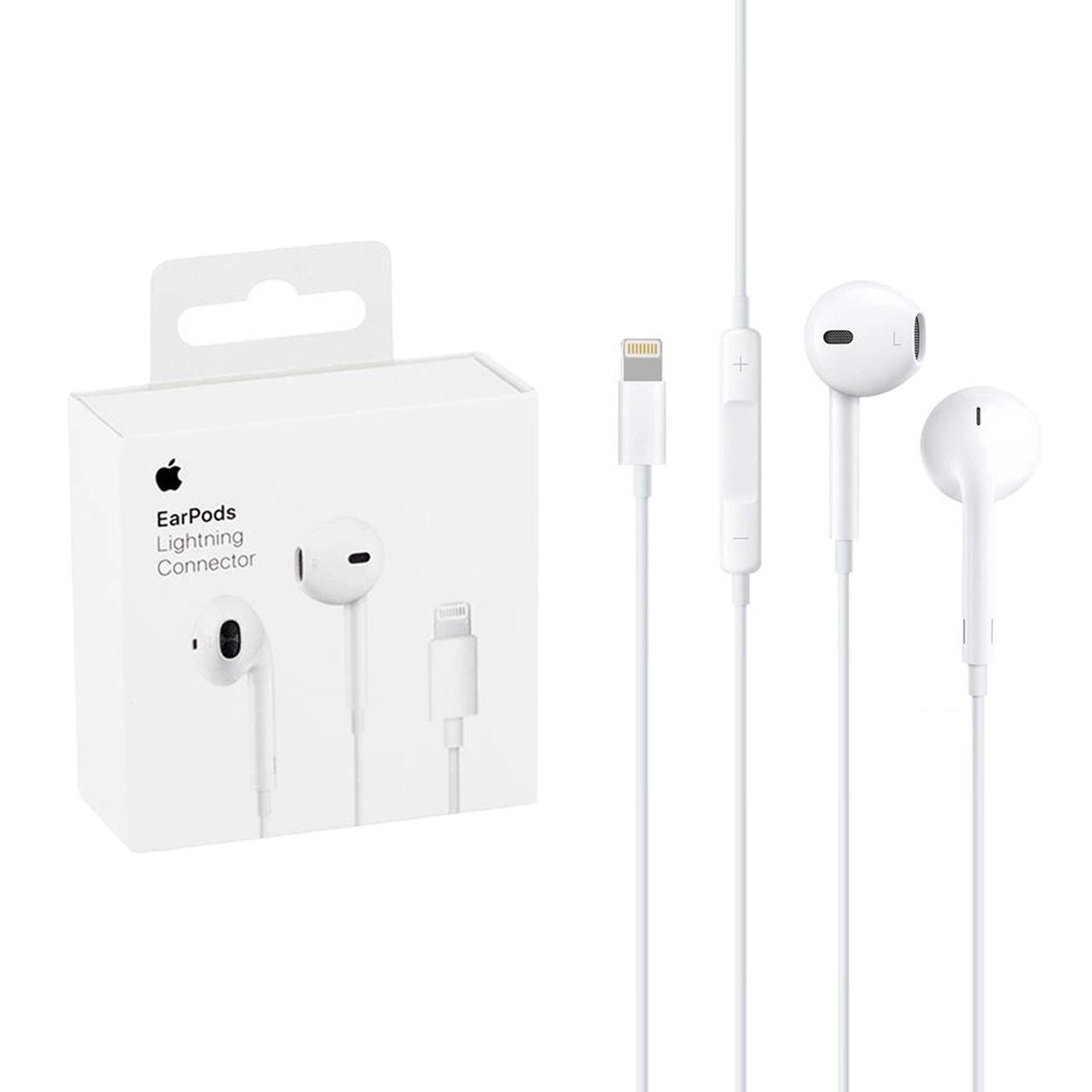 هندزفری باسیم Apple Lightning مدل MMTN2ZM/A - سفید - SMO (پک ضعیف)