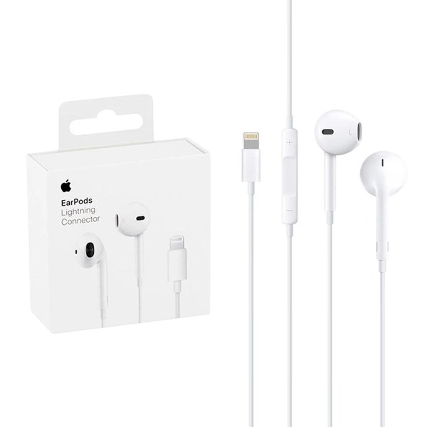 هندزفری باسیم Apple Lightning مدل MMTN2ZM/A - سفید - SMO (پک ضعیف)