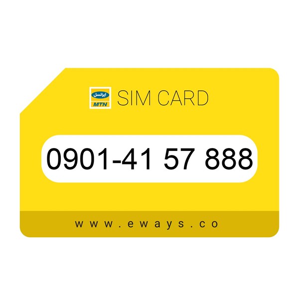 0901-4157888 سیم کارت رند ایرانسل