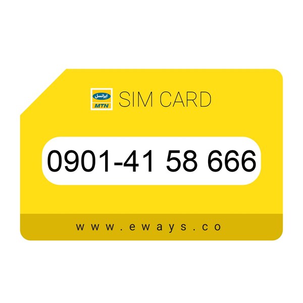 0901-4158666 سیم کارت رند ایرانسل
