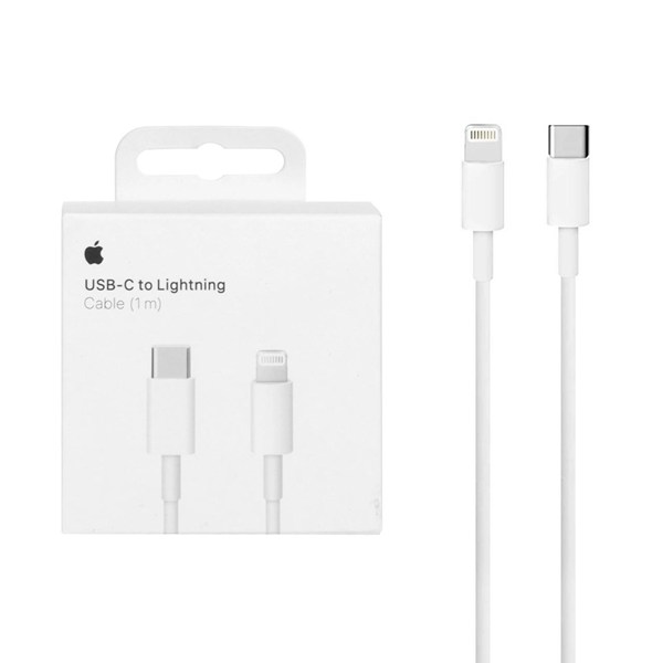 کابل شارژ Apple Type-C To Lightning مدل MUQ93ZM/A A2561 - سفید - MMS (گارانتی شش ماهه YA)
