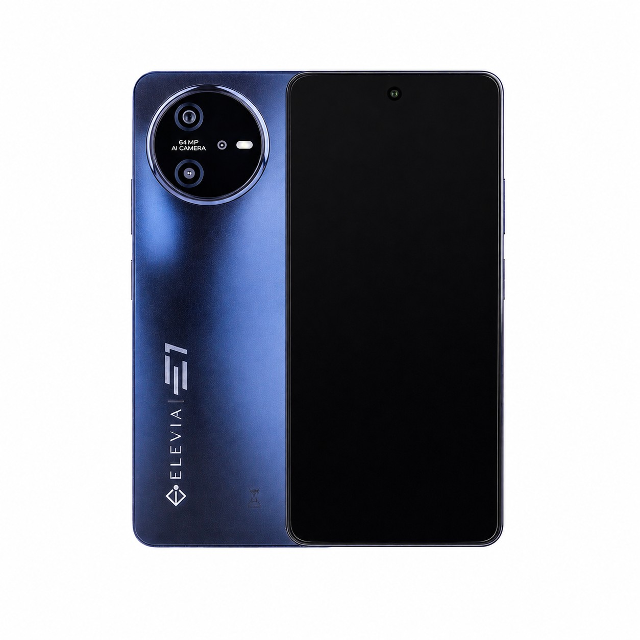 گوشی موبایل Elevia مدل E1 (RAM 8+8) ظرفیت 256GB - سرمه ای (به همراه محافظ صفحه نمایش)