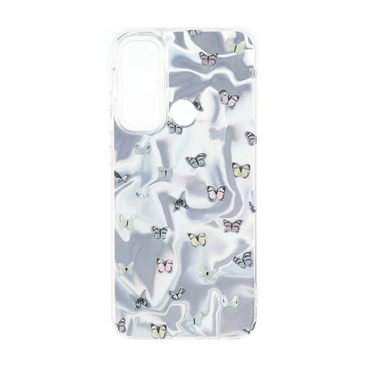قاب Silver Cloud دور ژله ای طرح دار Xiaomi Redmi Note 8 - کد 28