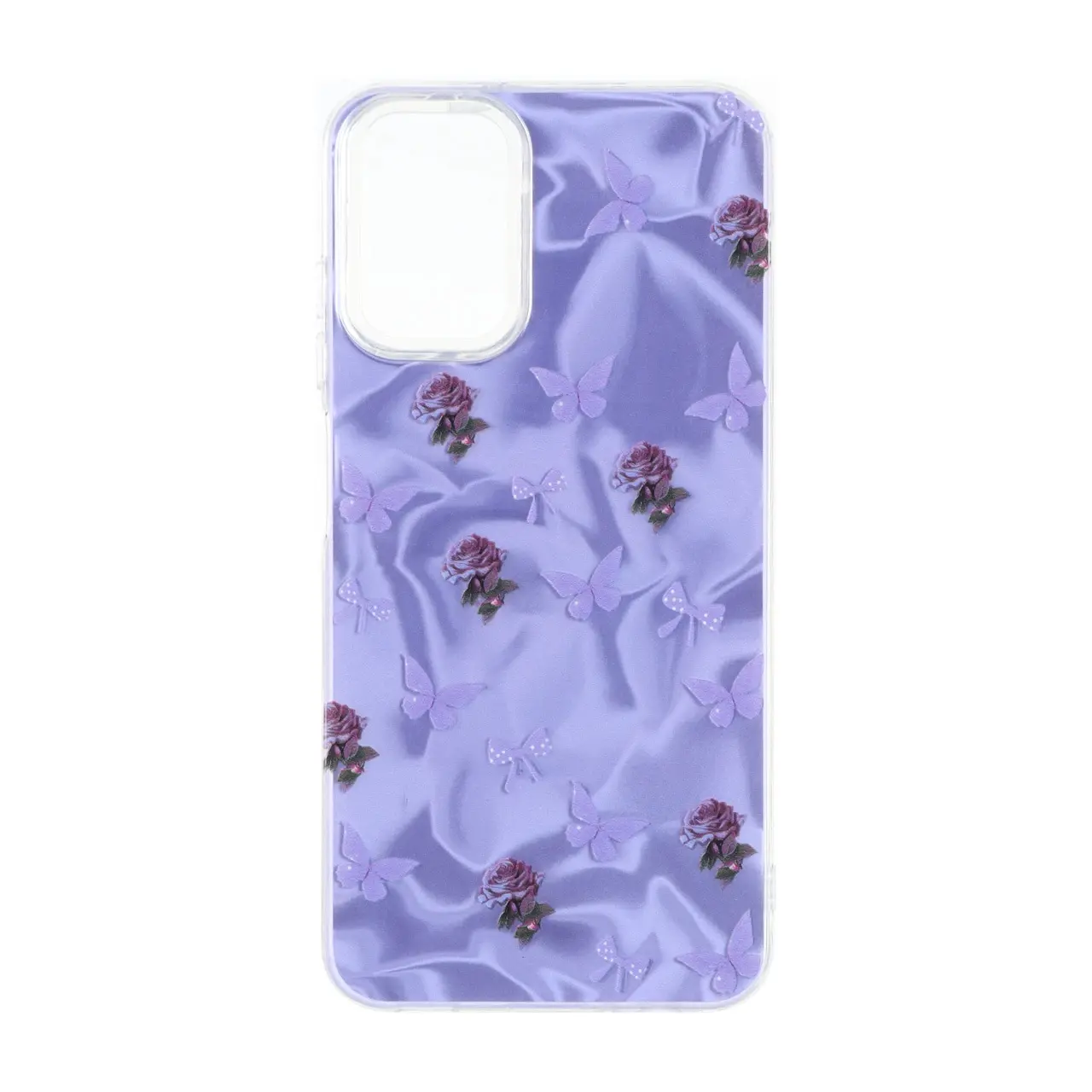 قاب Silver Cloud دور ژله ای طرح دار Samsung Galaxy A03s / A02s - کد 179