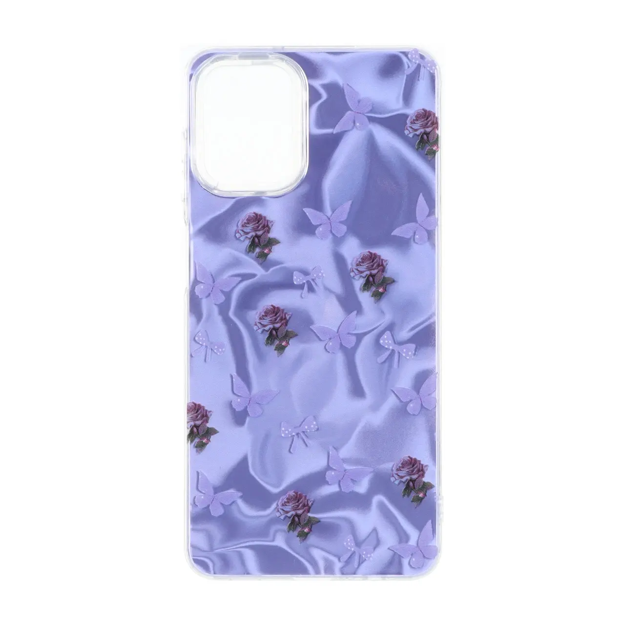 قاب Silver Cloud دور ژله ای طرح دار Samsung Galaxy A12 / M12 / F12 - کد 259