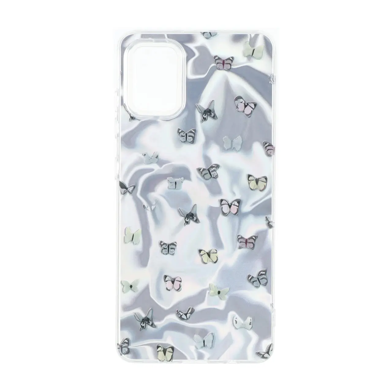 قاب Silver Cloud دور ژله ای طرح دار Samsung Galaxy A51 / M40s - کد 329