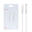 کابل شارژ PD و فست Earldom Type-C To Lightning مدل 185C-L 30W - سفید (پک ضعیف)