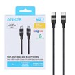 کابل شارژ PD و فست 0.9 متری ANKER Type-C To Type-C مدل A82E2611 240W - مشکی (گارانتی شش ماهه ایویز)