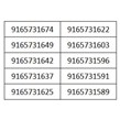 سبد سیم کارت 10 شماره بدون پوکه 916 - V1950