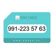 991-2235763 سیم کارت دائمی طرح بیست