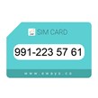 991-2235761 سیم کارت دائمی طرح بیست