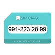 991-2232899 سیم کارت دائمی طرح بیست