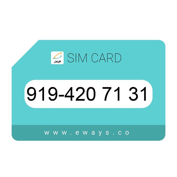 919-4207131 سیم کارت رند بدون پوکه