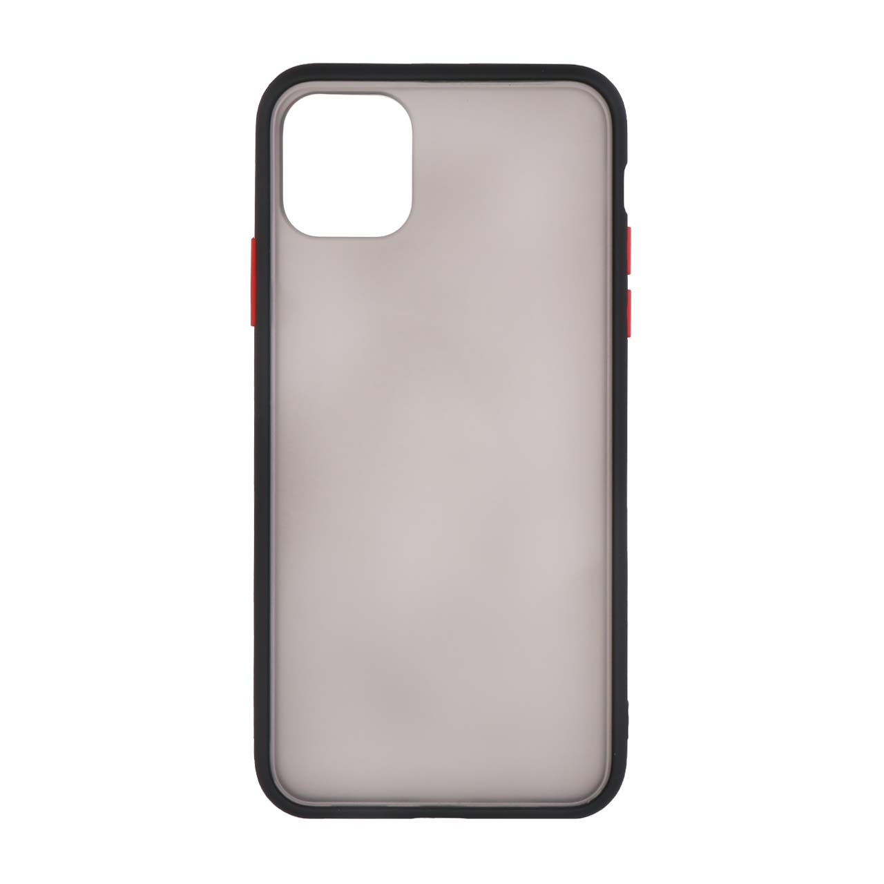 قاب پشت مات Apple iPhone 11 Pro Max-مشکی قرمز