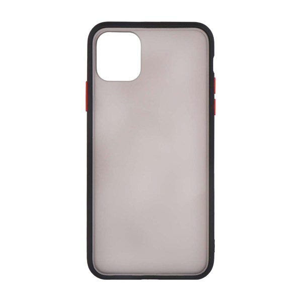 قاب پشت مات Apple iPhone 11 Pro Max-مشکی قرمز