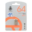 فلش مموری Queen tech USB2.0 مدل FACT ظرفیت 64GB - نقره ای (گارانتی مادام العمر شرکت آی تین)