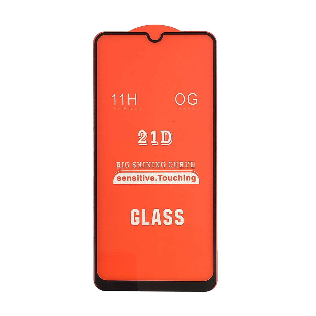 محافظ صفحه نمایش شیشه ای Samsung A31 / A32 4G / A33 / A22 4G / M22 / M32 4G / F22 - Full Cover 21D (بدون پک) - مشکی