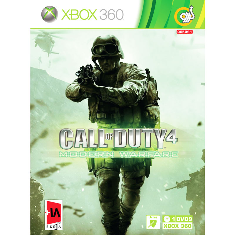 بازی Call Of Duty 4 Modern Warfare گردو مناسب برای XBOX 360