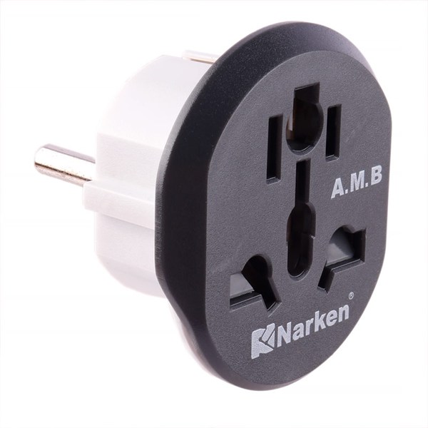 تبدیل برق 3 به 2 نارکن NK605K2 16A