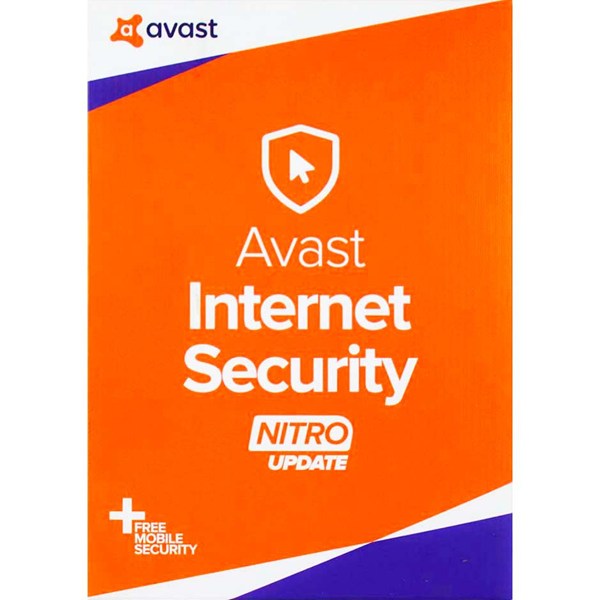 آنتی ویروس اورجینال Avast Internet Security 1PC+1 mobile