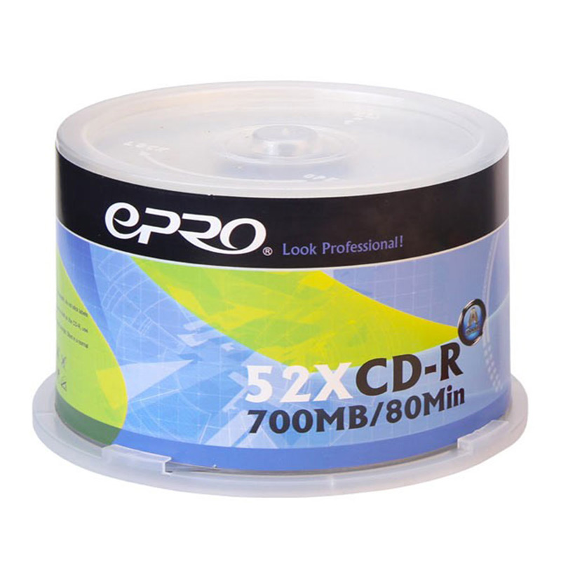 سی دی خام اپرو ظرفیت 700 مگابایت بسته 50 عددی