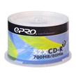 سی دی خام اپرو ظرفیت 700 مگابایت بسته 50 عددی
