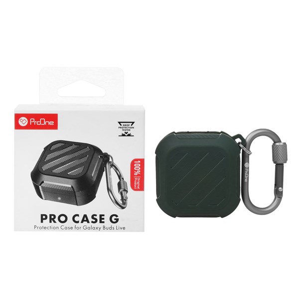 کاور محافظ ProOne مدل Galaxy Buds Live (Pro Case G) - سبزتیره