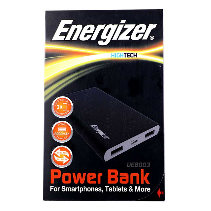 پاور بانک 8000 انرجایزر Energizer UE8003