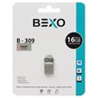 فلش مموری BEXO USB2.0 مدل B-309 ظرفیت 16GB - نقره ای (گارانتی داده پردازی آواتک)