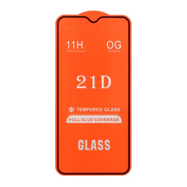 محافظ صفحه نمایش شیشه ای Xiaomi Redmi Note 8 / Redmi 8 / Redmi 8a - Full Cover 21D - مشکی (بدون پک)